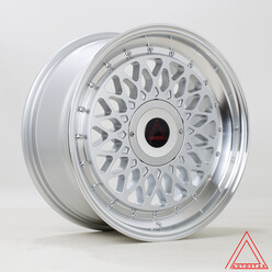 Jante Autostar Silhouette 17x8" 4x100/108 ET30, Gris Argenté
