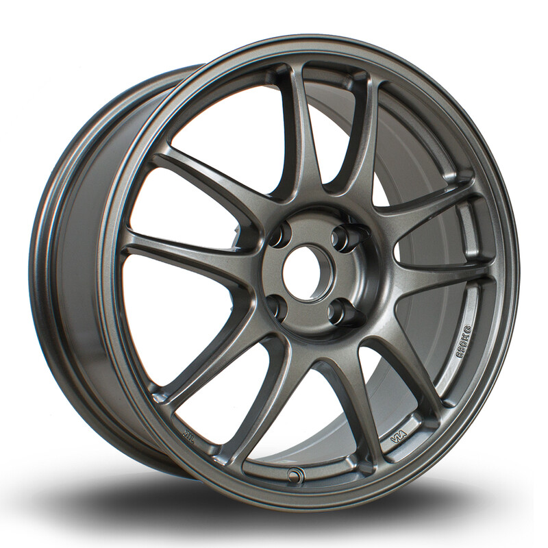 Jante Rota Torque 16x7" 4x100 ET27, Gris Anthracite