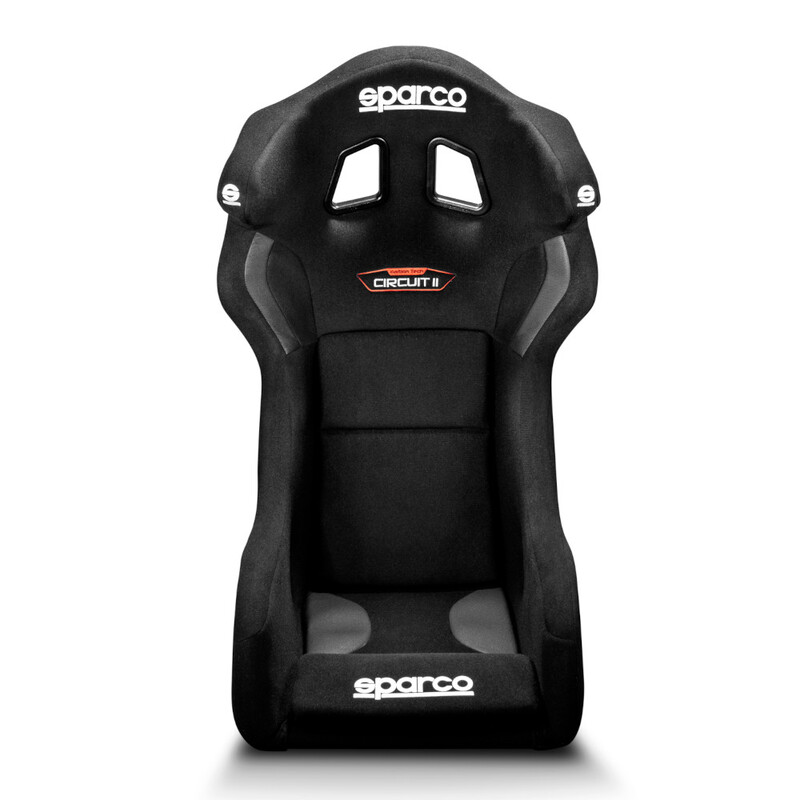 Siège Baquet Sparco Circuit II en Carbone (FIA)