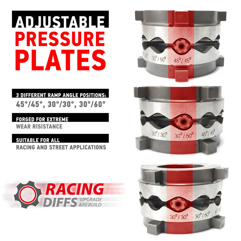 Differentiel Autobloquant pour BMW 210 mm - RacingDiffs "All Solutions" 