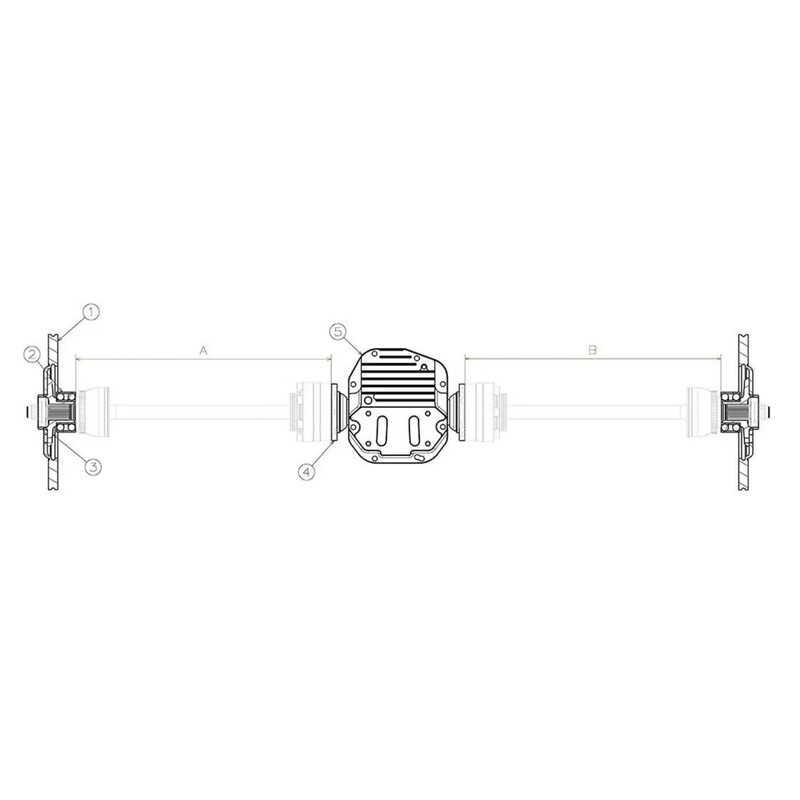 Kit Cardans Renforcés Wisefab pour Nissan 350Z
