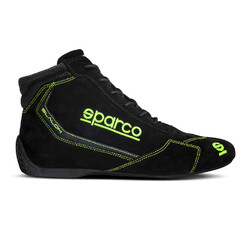 Bottines Sparco Slalom - Noires & Vertes (FIA)