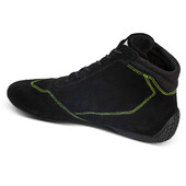 Bottines Sparco Slalom - Noires & Vertes (FIA)