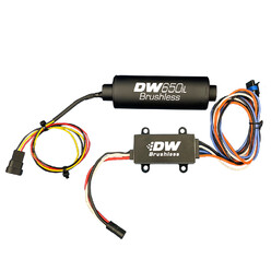 Pompe à Essence Deatschwerks DW650iL 650 L/h E85 avec Contrôleur Simple / Double Vitesse
