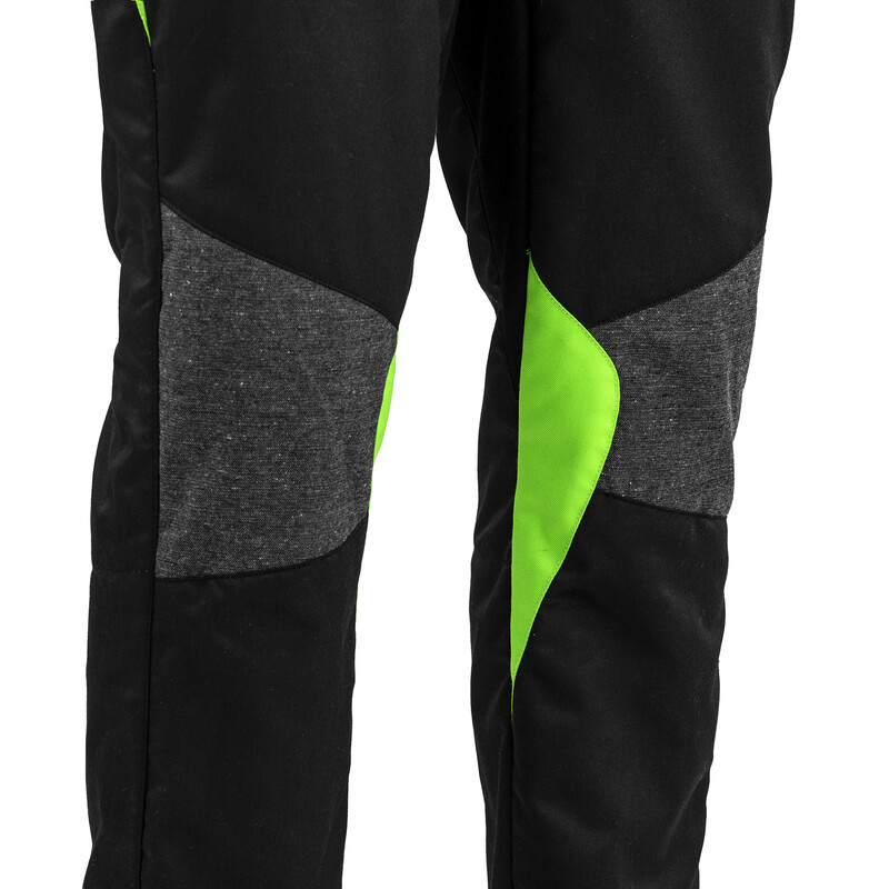 Combinaison Ecoresponsable Sparco Futura Noire & Verte (FIA 8856-2018)