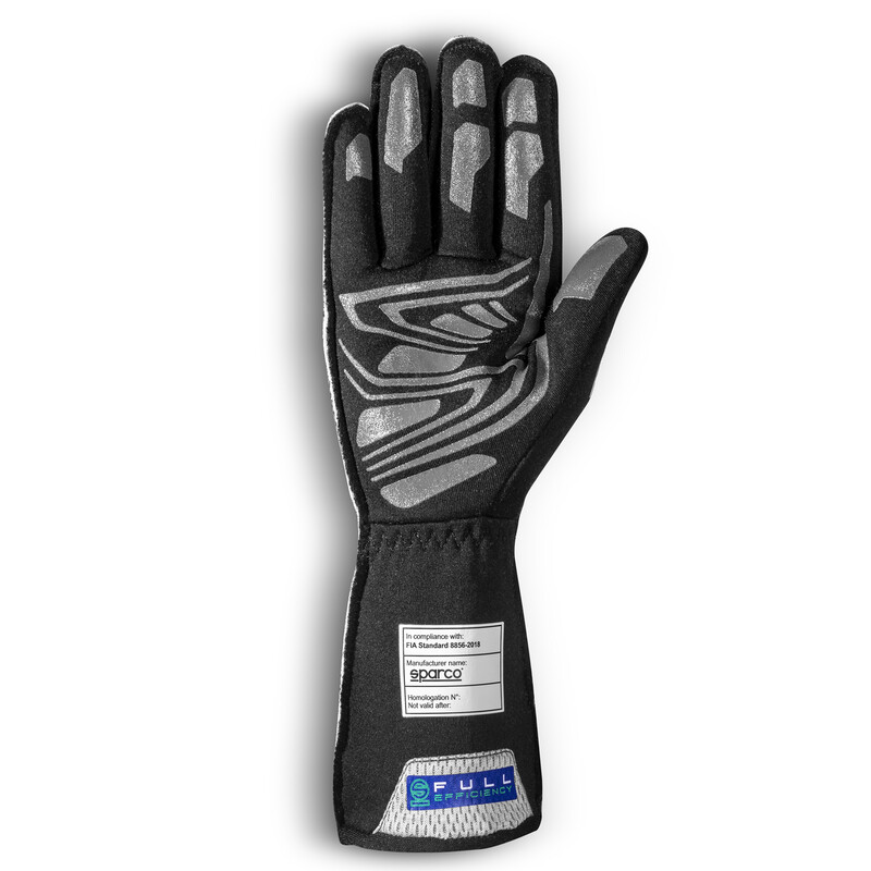 Gants Ecoresponsables Sparco Futura Noirs & Verts (FIA)
