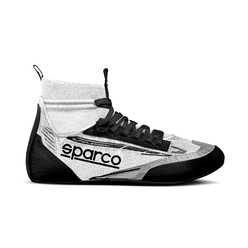 Bottines Sparco Superleggera Blanches & Noires (FIA)