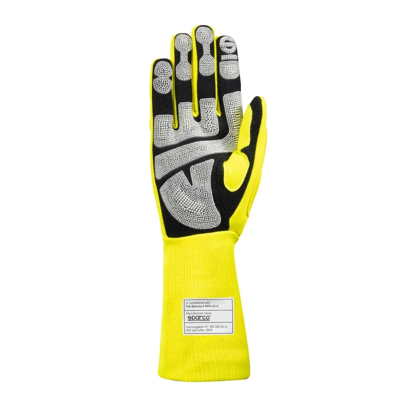 Gants de Mécanicien FIA Sparco R-Tide - Jaunes (FIA)