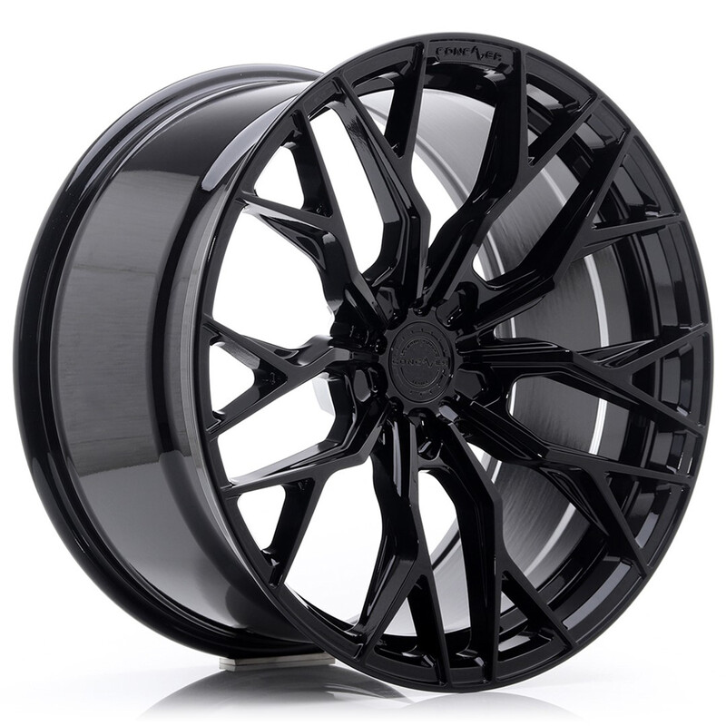 Jante Concaver CVR1 22x9.5" (5 trous - sur mesure) ET0-35, Noir Platine
