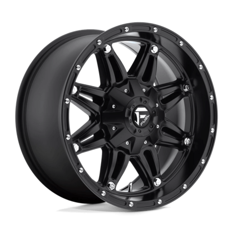 Jante Fuel D531 Hostage 20x9 6x135/139.7 ET01, Noir Mat