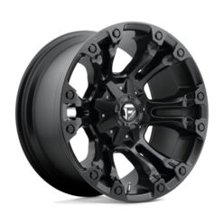 Jante Fuel D560 Vapor 20x10 6x135/139.7 ET-18, Noir Mat