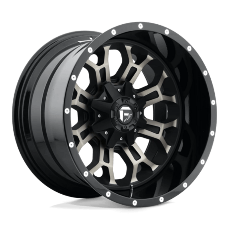 Jante Fuel D561 Crush 17x9 5x114.3/127 ET-12, Gunmetal Double