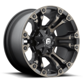 Jante Fuel D569 Vapor 18x9 6x135/139.7 ET01, Noir Mat Double Teinte