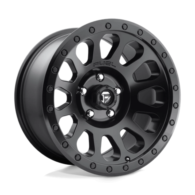 Jante Fuel D579 Vector 17x9 5x127 ET-12, Noir Mat