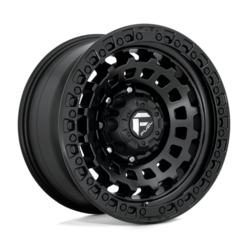 Jante Fuel D633 Zephyr 18x9 5x127 ET-12, Noir Mat