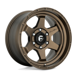 Jante Fuel D666 Shok 17x9 5x127 ET-12, Bronze Mat
