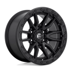 Jante Fuel D679 Rebel 17x9 6x135 ET01, Noir Mat