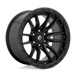 Jante Fuel D679 Rebel 20x10 6x139.7 ET-18, Noir Mat