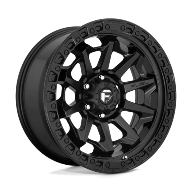 Jante Fuel D694 Covert 20x10 6x139.7 ET-18, Noir Mat