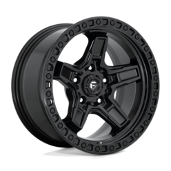 Jante Fuel D697 Kicker 17x9 5x127 ET-12, Noir Mat