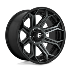 Jante Fuel D704 Siege 20x10 6x139.7 ET-18, Gunmetal Double