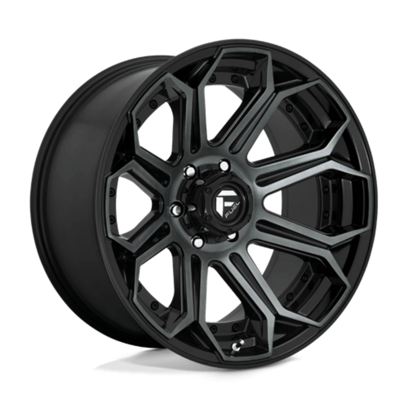 Jante Fuel D704 Siege 20x10 6x139.7 ET-18, Gunmetal Double