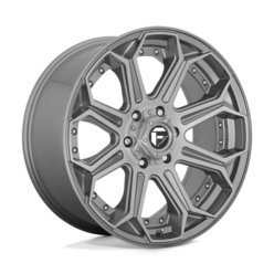 Jante Fuel D705 Siege 20x9 6x135 ET20, Gunmetal Brossé