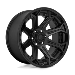 Jante Fuel D706 Siege 20x10 6x139.7 ET-18, Noir Mat
