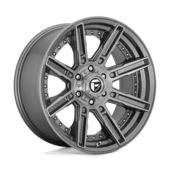 Jante Fuel D710 Rogue Platinum 20x9 6x135 ET01, Gunmetal Brossé