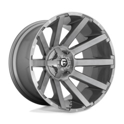 Jante Fuel D714 Contra Platinum 20x9 6x135/139.7 ET02, Gunmetal Brossé