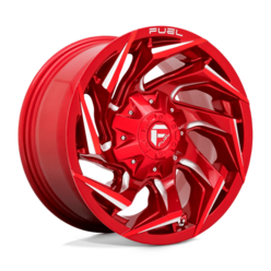 Jante Fuel D754 Reaction 20x10 5x114.3/127 ET-18, Rouge Candy
