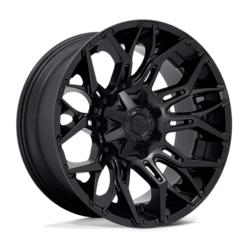 Jante Fuel D772 Twitch 22x10 8x165.1 ET-18, Noir Mat