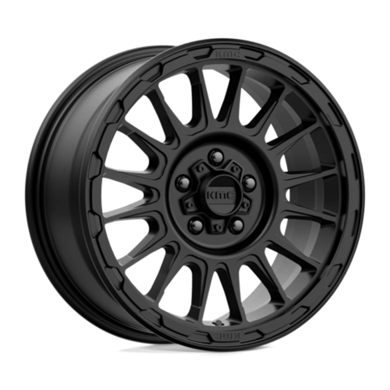Jante KMC KM542 Impact 17x8 5x114.3 ET35, Noir Satiné