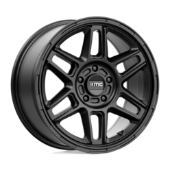 Jante KMC KM716 Nomad 17x8 5x110 ET38, Noir Satiné