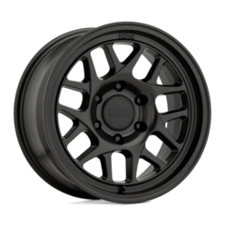 Jante KMC KM717 Bully OL 16x8 5x127 ET00, Noir Satiné