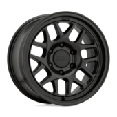 Jante KMC KM717 Bully OL 16x8 5x127 ET00, Noir Satiné