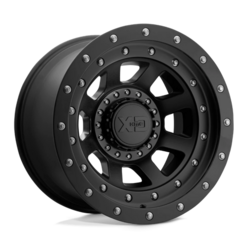 Jante XD137 FMJ 20x10 8x165.1 ET-18, Noir Satiné