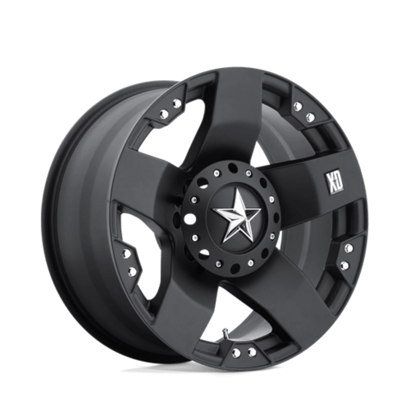 Jante XD775 Rockstar 17x9 6x135/139.7 ET-12, Noir Mat