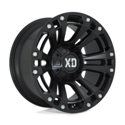 Jante XD851 Monster 3 20x10 6x135/139.7 ET-18, Noir Satiné