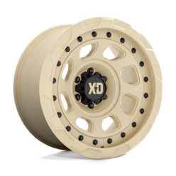 Jante XD861 Storm 20x10 5x127 ET-18, Bonze Sable