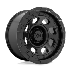 Jante XD861 Storm 20x10 6x139.7 ET-18, Noir Satiné