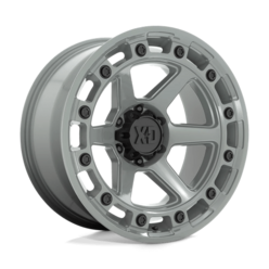 Jante XD862 Raid 20x10 5x127 ET-18, Gris Ciment