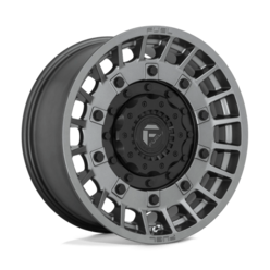 Jante Fuel D726 Militia 17x9" 6x135/139.7 ET01, Anthracite Mat & Noir