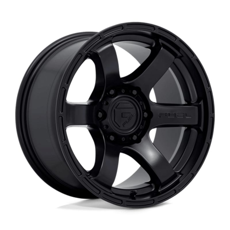 Jante Fuel D766 Rush 18x9" 5x127 ET20, Noir Satiné