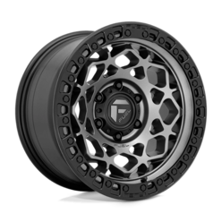 Jante Fuel D784 Unit 17x9" 5x127 ET-12, Gunmetal, Rebord Noir Mat