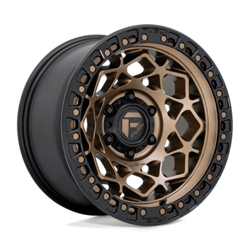 Jante Fuel D785 Unit 17x9" 5x127 ET-12, Bronze, Cerclage Noir Mat
