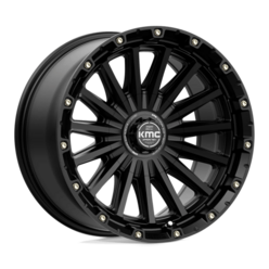 Jante KMC KM102 Signal 17x9" 5x127/139.7 ET00, Noir Satiné