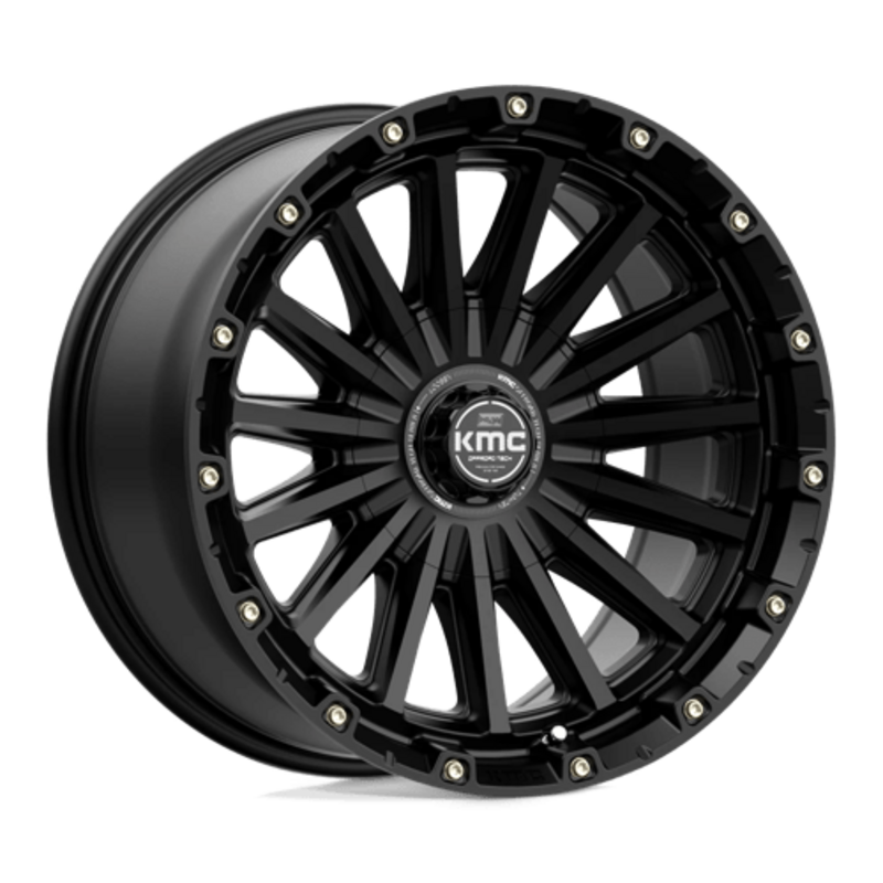 Jante KMC KM102 Signal 17x9" 5x127/139.7 ET00, Noir Satiné