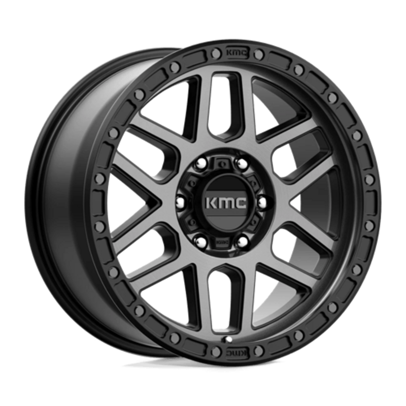 Jante KMC KM544 Mesa 18x9" 6x114.3 ET18, Noir Satiné, Teinte Grise
