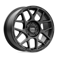 Jante KMC KM708 Bully 17x8" 5x114.3 ET38, Noir Satiné